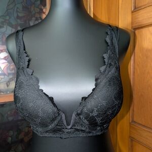 Aerie Black Lace Bra